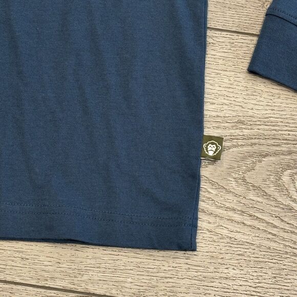 Howler Bros Long Sleeve T-Shirt Mens Small Bubblegum Key Largo Blue Casual NWT - Picture 7 of 8